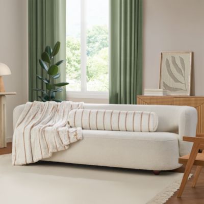 Stasia Ribbed Plush Throw Blanket