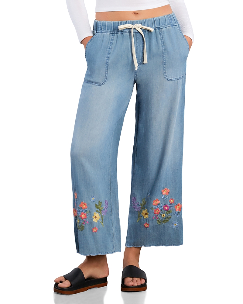Billy T Floral Chain Hem Pants