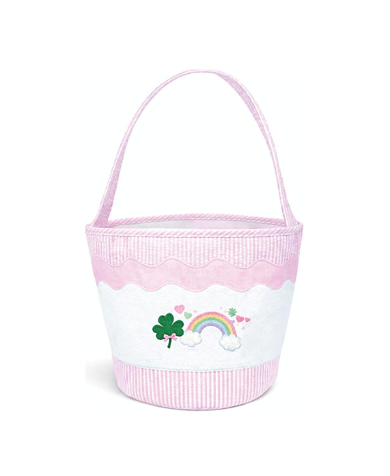 Bits & Bows Girls' Rainbow Shamrock Gift Tote