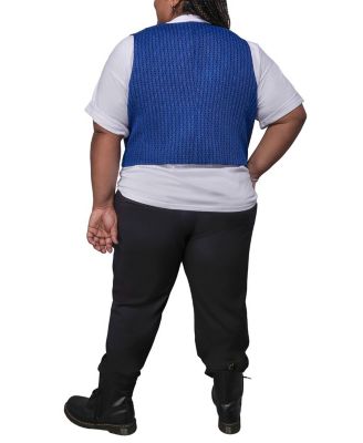  Plus The Empower Jacquard Vest