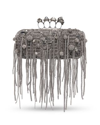 Chainmail Embroidery Clutch
