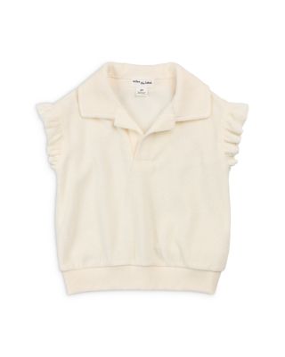 Girls' Short Sleeved Knit Polo Top - Little Kid  