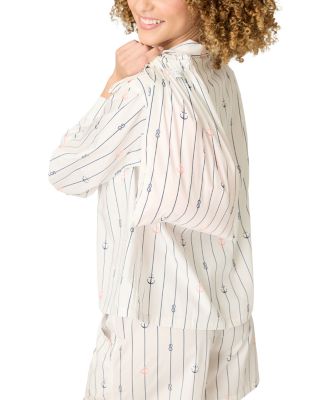 Afterparty Poplin Pajama Set