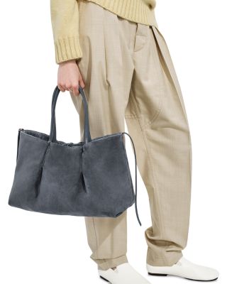 Pinacoteca Intrecciato Suede Reversible Tote