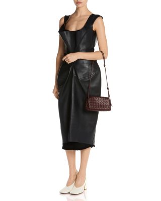 Notturno Intrecciato Leather Pouch