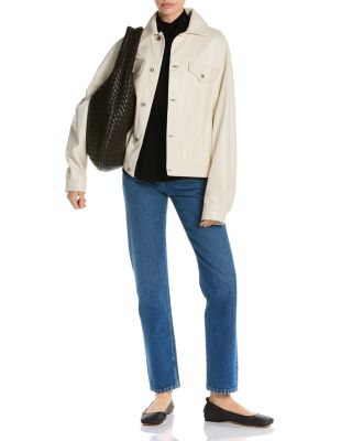 Maxi Veneta Intrecciato Leather Shoulder Bag