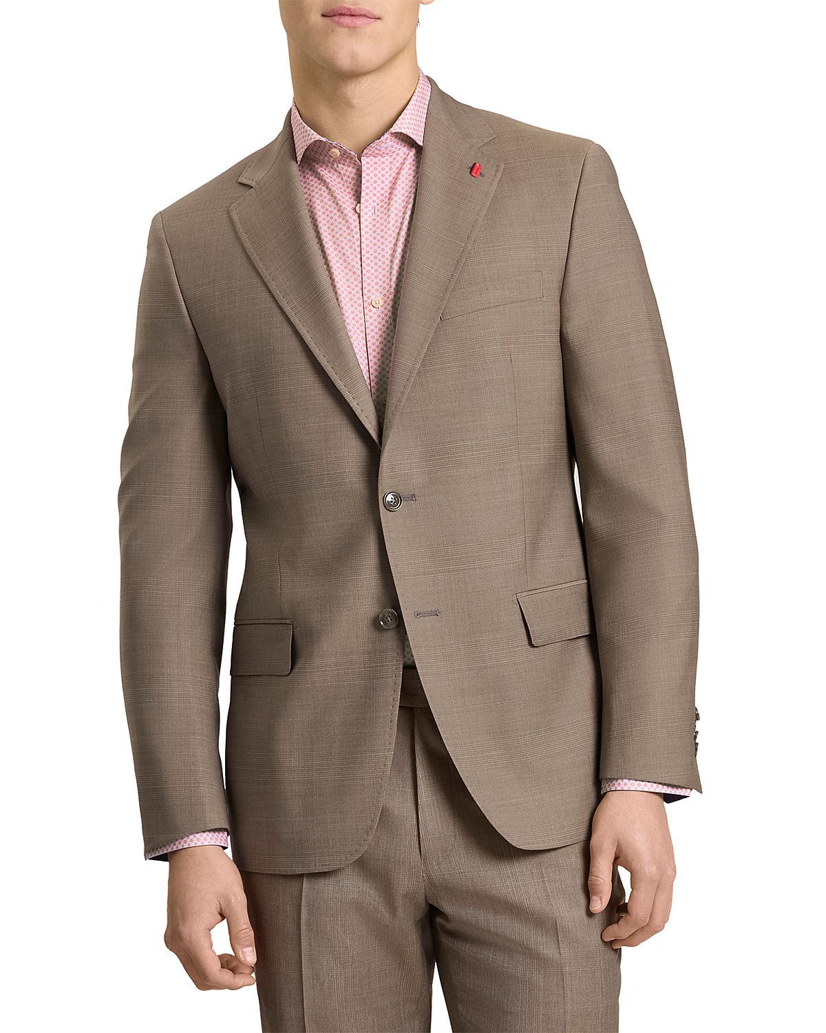 Ted Baker Wright Plaid Modern Fit Suit Jacket