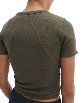 The Essential Rib Crewneck Tee