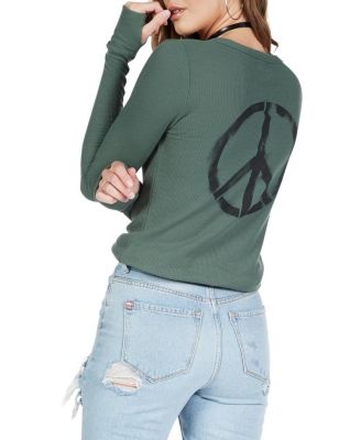 Mckinley Color Sray Peace Combo Top