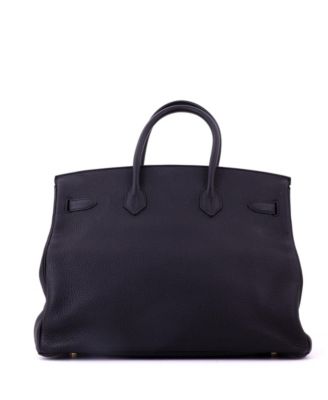 Birkin 35 Handbag Black Togo with Gold Hardware