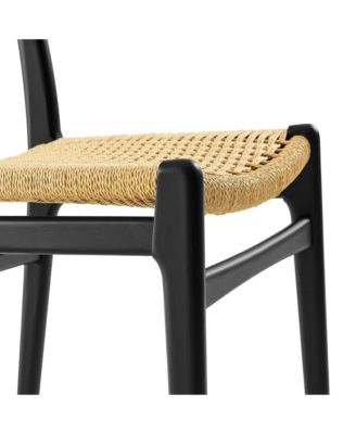 Wynn Rope and Wood Dining Side Chairs, Set of 2