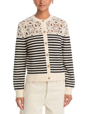 The Coastal Stripe Cardi