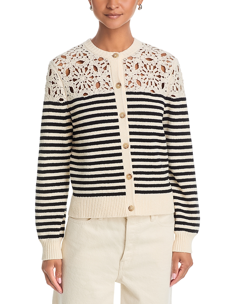 Frame The Coastal Stripe Cardi