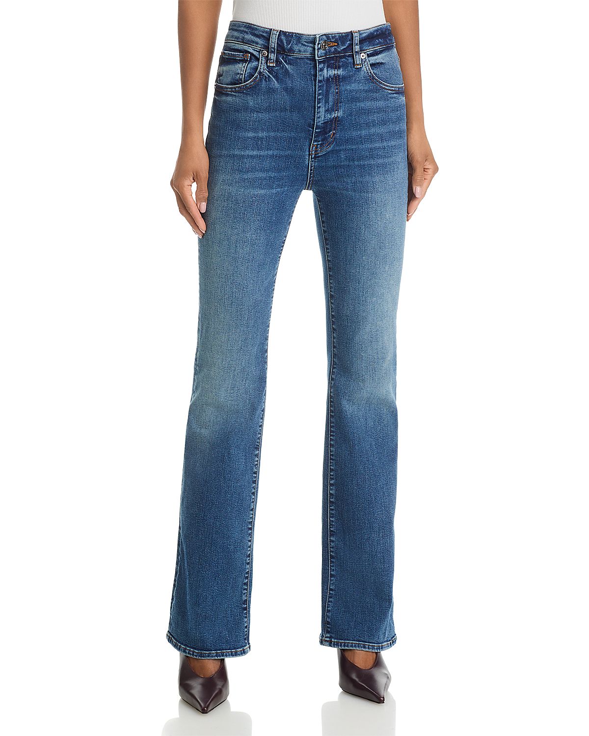 Frame The Reboot High Rise Bootcut Jeans