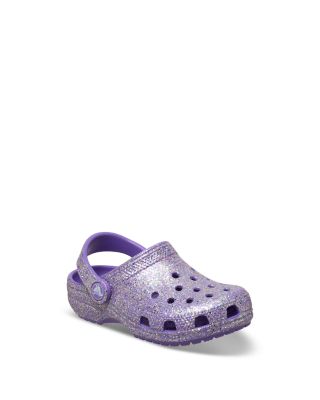 Unisex Classic Fantasy Glitter Clogs - Toddler