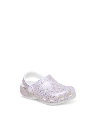 Crocs Unisex Classic Fantasy Glitter Clogs - Toddler