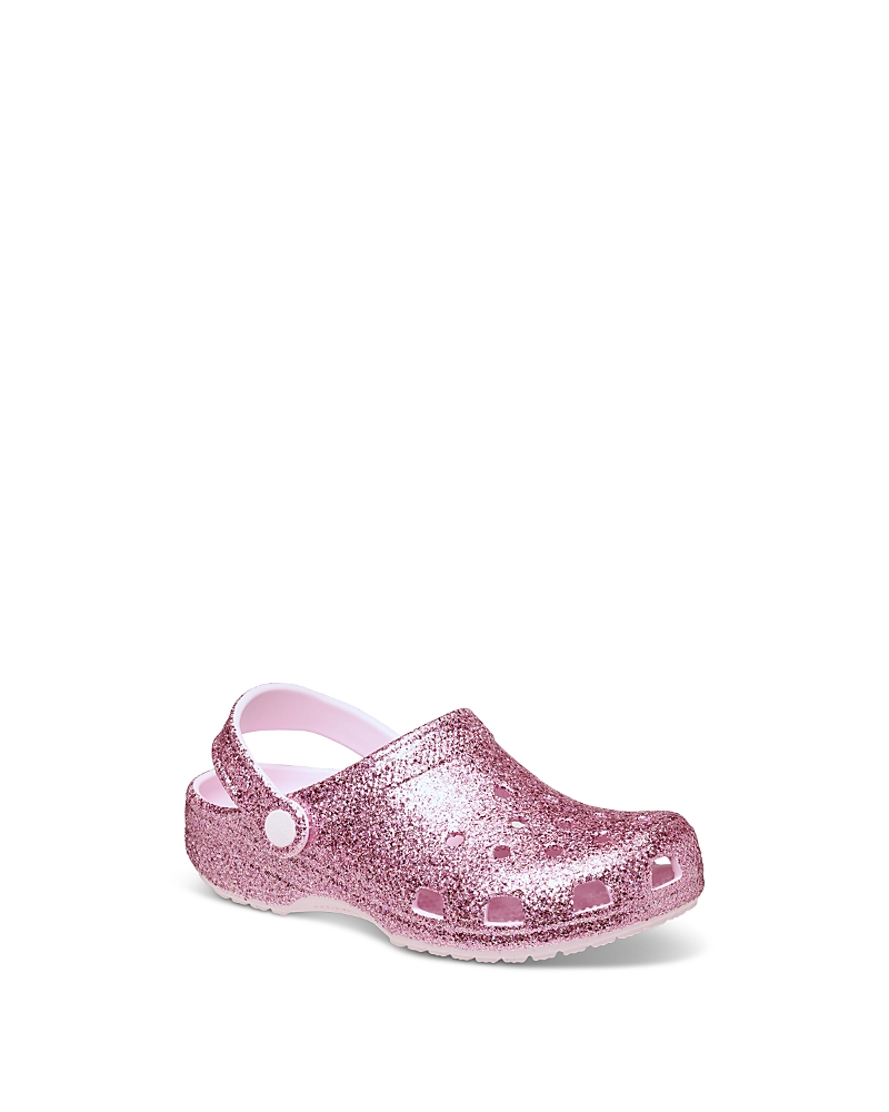 Crocs Unisex Classic Chunky Glitter Clogs - Little Kid, Big Kid