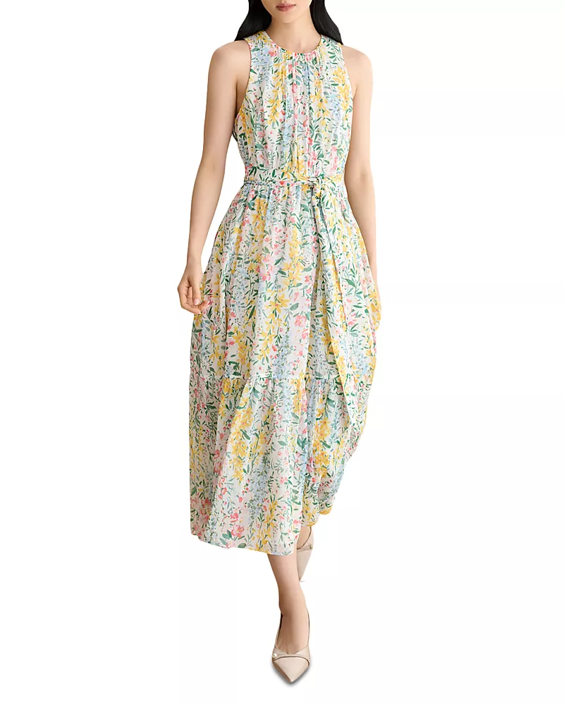 Hobbs London Lillian Belted Dress
