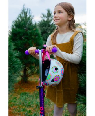 Maxi Foldable LED 3-Wheel Kids Scooter for Ages 5-12