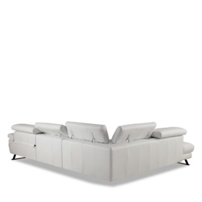 Tremezzo Three Piece Leather Sectional - Exclusive