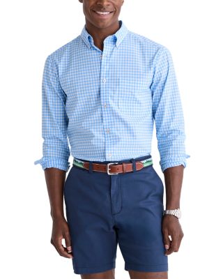 Gingham On-The-Go brrr&deg; Classic Fit Shirt
