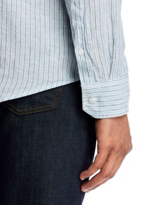 Linen Cabana Stripe Shirt