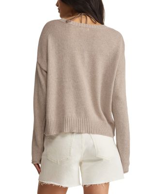 Beach Embroidered Sweater