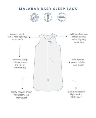  TOG 2.2 Sleep Sack - GOTS Certified Organic Cotton, Baby