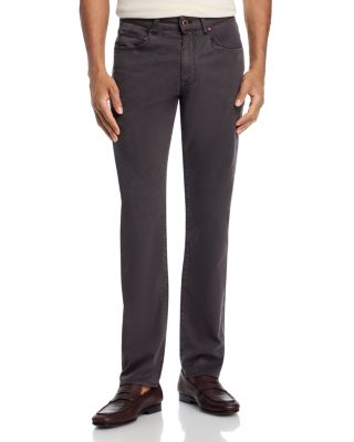 Cotton & Tencel Garment Dye Slim Fit Five Pocket Pants