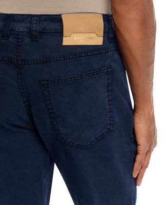 Cotton & Tencel Garment Dye Slim Fit Five Pocket Pants