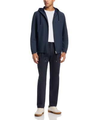 Hooded Packable Bomber Jacket