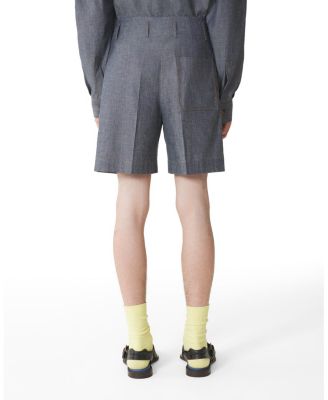 Chambray Shorts
