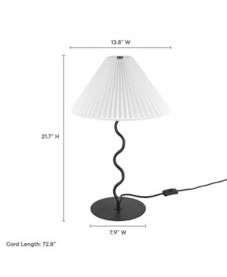 Wave Squiggle Table Lamp