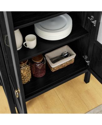 Tessa Tall Arched Storage Display Cabinet