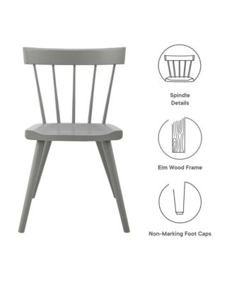 Sutter Wood Dining Side Chair, Set of 2