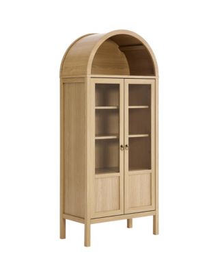 Tessa Tall Arched Storage Display Cabinet