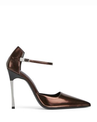 Women's Starry Mirror Pointed Pumps