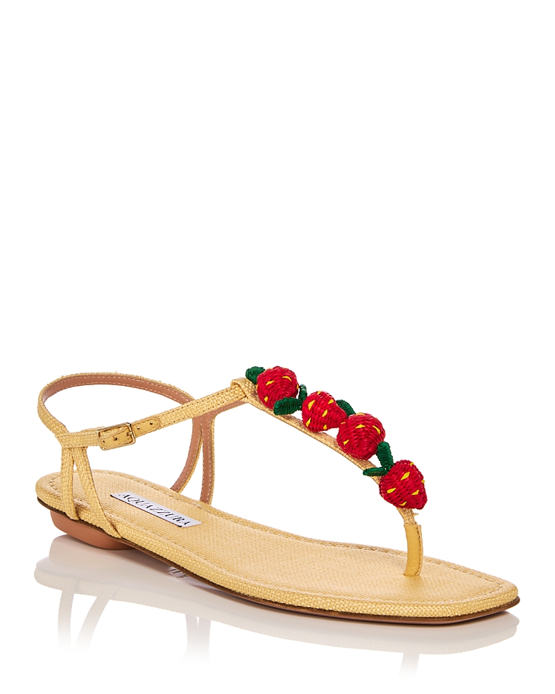 Aquazzura Women's Fragolina Sugar Sandals