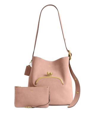 Bleecker Small Leather Bucket Bag