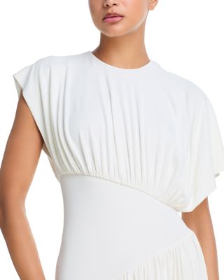 Long Dress with Ruched Details