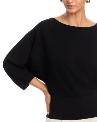 Blouson Wide Sleeve Sweater