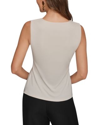 V Neck Sleeveless Top