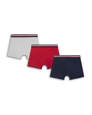 Boys' Flag Waistband Boxer Briefs, Three Pack - Big Kid