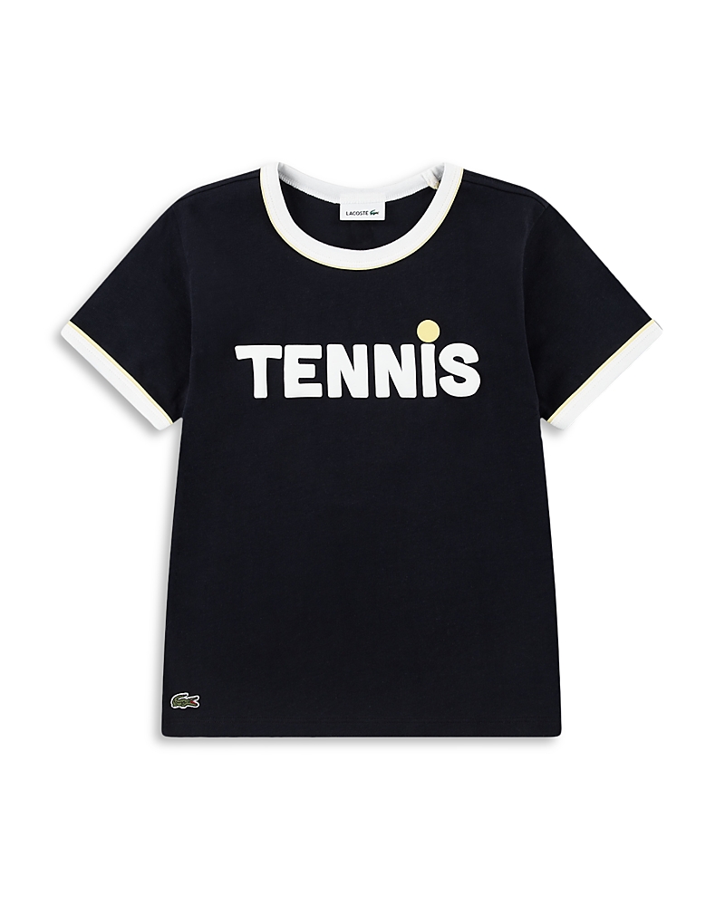 Lacoste Boys' Tennis Ringer Tee - Big Kid
