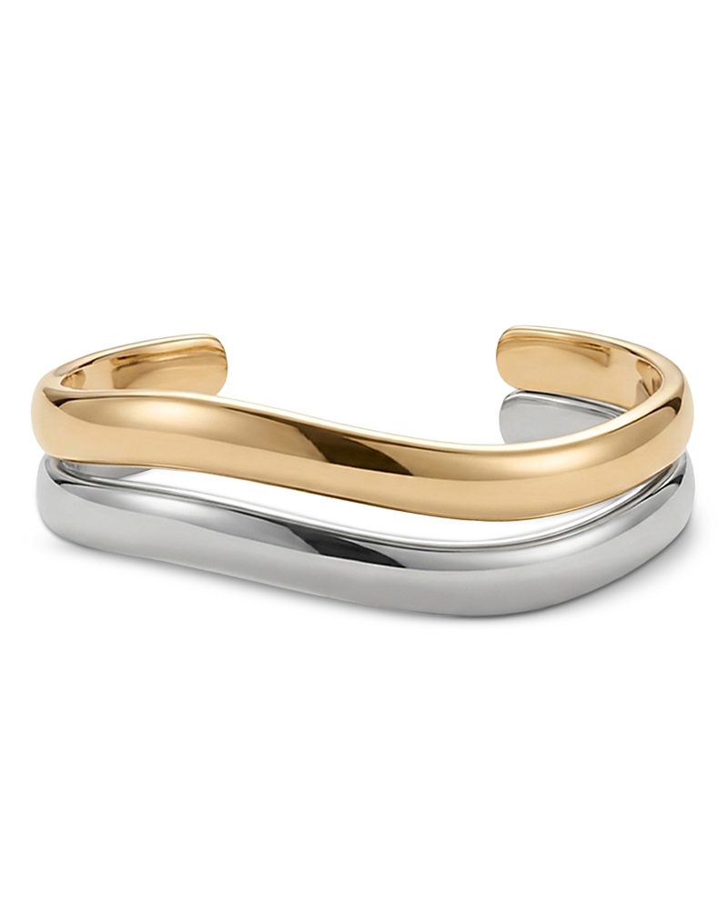 Shashi Ross Sculptural Cuff Bracelets, Set of 2