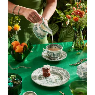 Heritage Green Italian Cream Jug