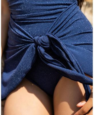  Liv Shimmer Cover-Up Swim Sarong