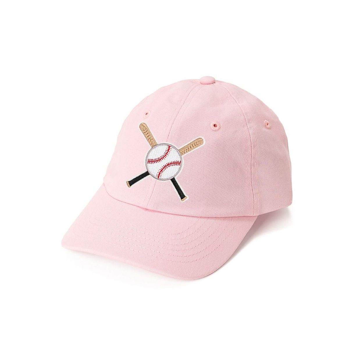 Sweet Wink Girls' Batter Up Patch Baseball Hat- Little Kid, Big Kid