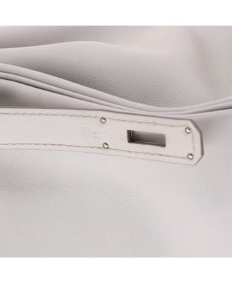 Birkin 30 Handbag Light Swift with Palladium Hardware