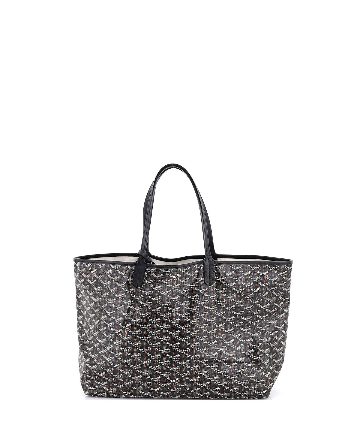 Pre-Owned Goyard Pm Saint Louis Tote Coated Canvas